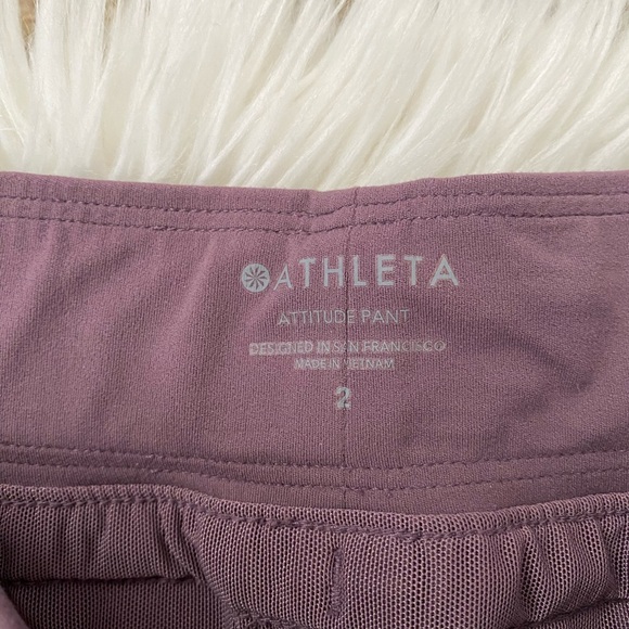 {Athleta} Attitude Jogger Pant in Volcanic Violet - Women's 2 - Picture 5 of 10